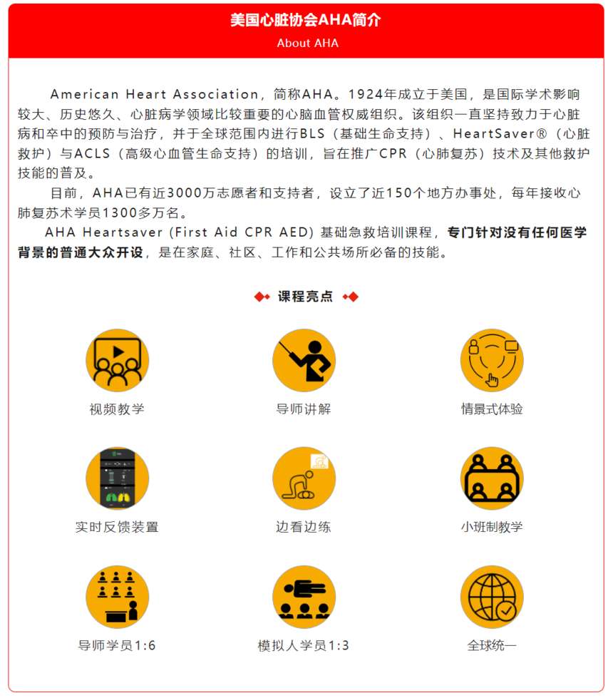 美国心脏协会AHA